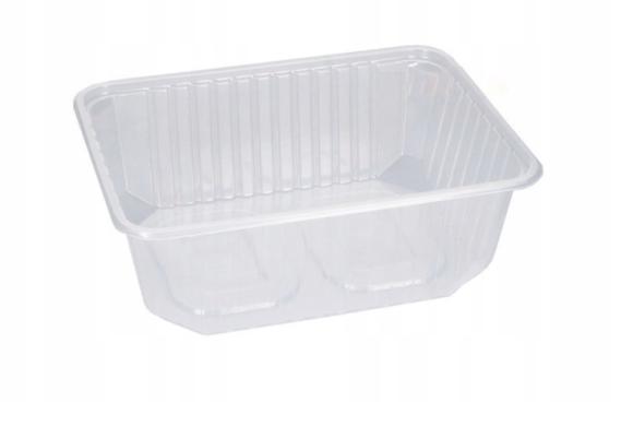 Pojemnik prostokątny 181/132 1000ml z wiekiem WIELOKROTNEGO UŻYTKU 50szt.