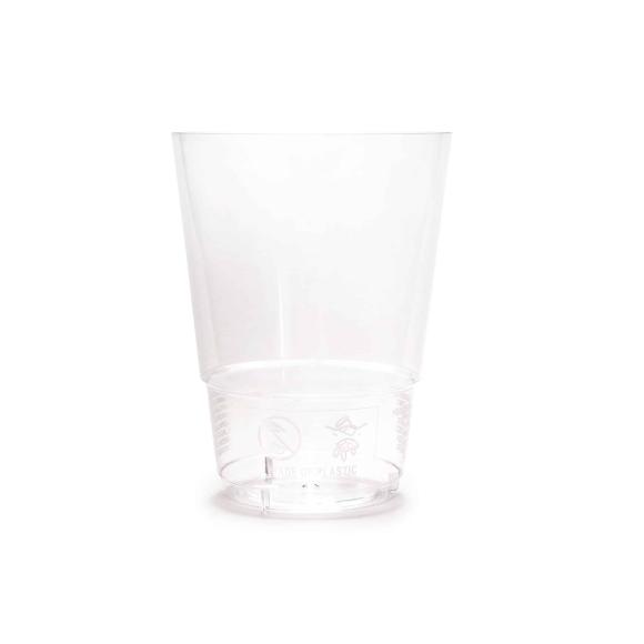 Szklanka plastikowa transparentna Wielorazowa 236ml 25szt