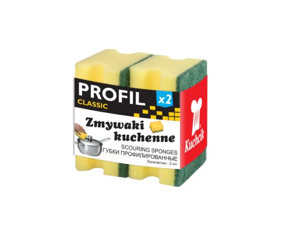 Zmywak kuchenny do mycia naczyń Profil Classic Kuchcik 2 szt.