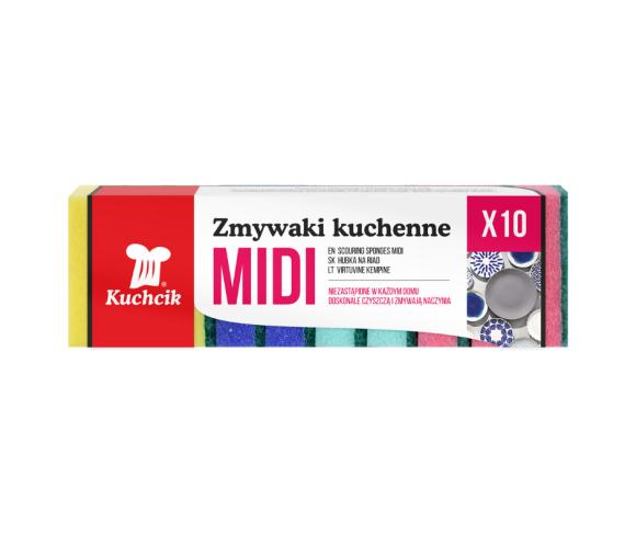 Zmywak kuchenny do mycia naczyń MIDI Kuchcik 10szt.