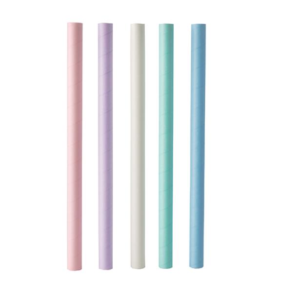 Słomki papierowe BUBBLETEA 88024 średnica 12mm długość 20cm 200szt.