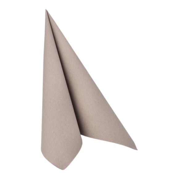 Serwetki szare Airlaid 40x40cm ROYAL Collection 10822 1/4 50szt 