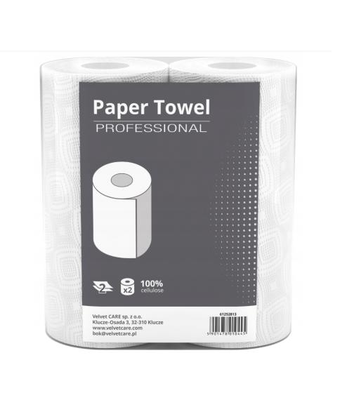 Ręcznik Papierowy Velvet Towel Professional 2 Rolki 2W 100% Celulozy