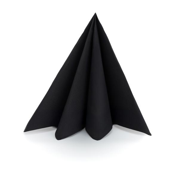Serwetki czarne TENDANCE 25x25 cm  2warstwowe 50szt. (2)