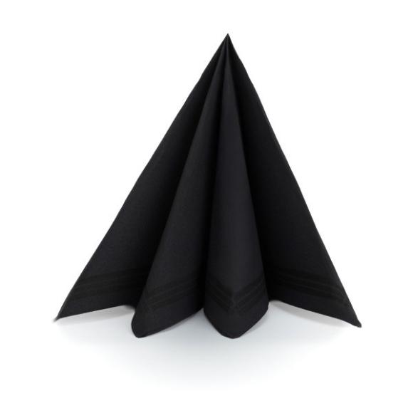 Serwetki czarne TENDANCE 38x38 cm 2warstwowe 50szt. (2)