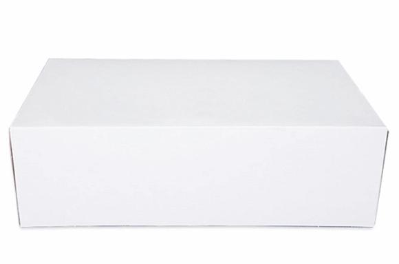 Pudełko cukiernicze białe na ciasto babeczki tort 250x150x80mm P2010 50szt (1)