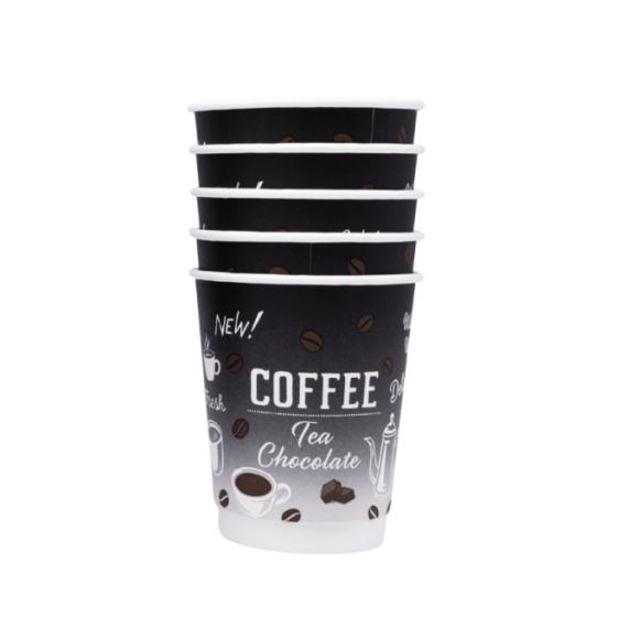 Kubek Papierowy Dwuwarstwowy 0% Plastik 250ml 25szt. (1)