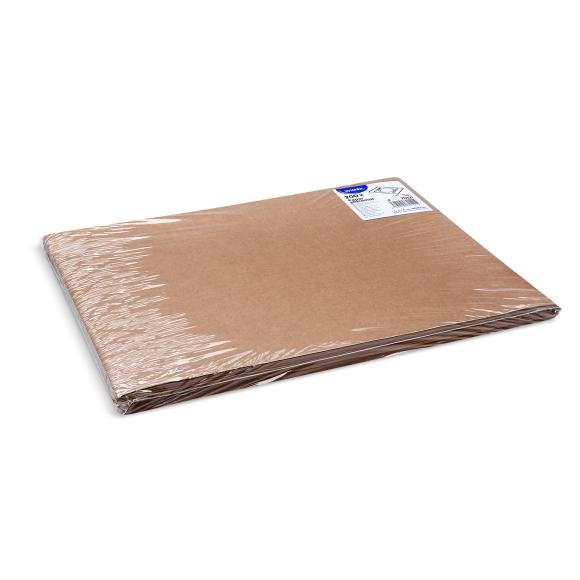 Podkładki papierowe tłoczone pod talerze na stoły jednorazowe brązowe 30x40cm 200szt (2)