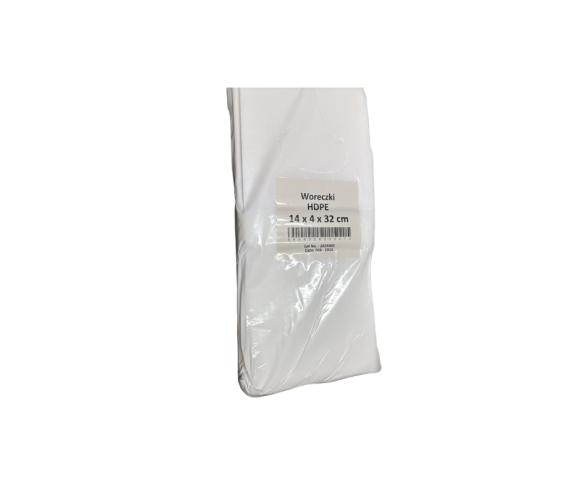 Woreczki wyciągane śniadaniowe HDPE 14x4x32cm 600szt. (1)