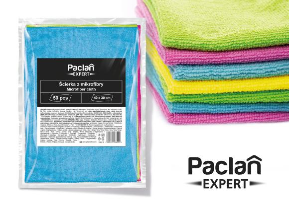 ŚCIERKI MIKROFIBRA PACLAN EXPERT BARDZO CHŁONNA 30x40CM 50SZT! (1)