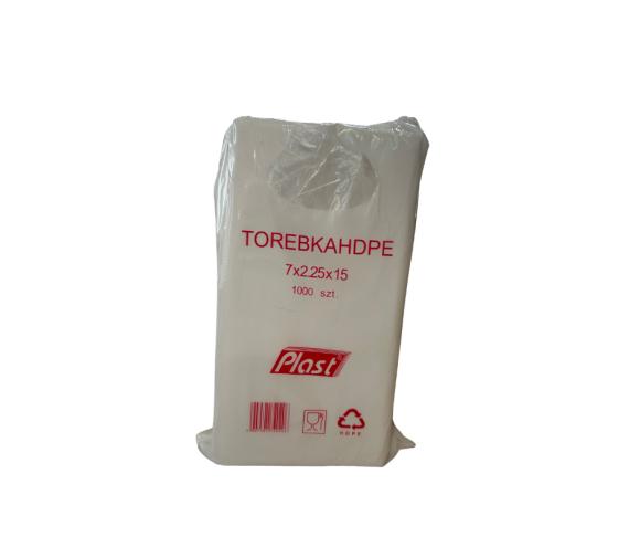 Worek foliowy Torebki foliowe HDPE 7x2,25x15cm 1000 szt!  (1)