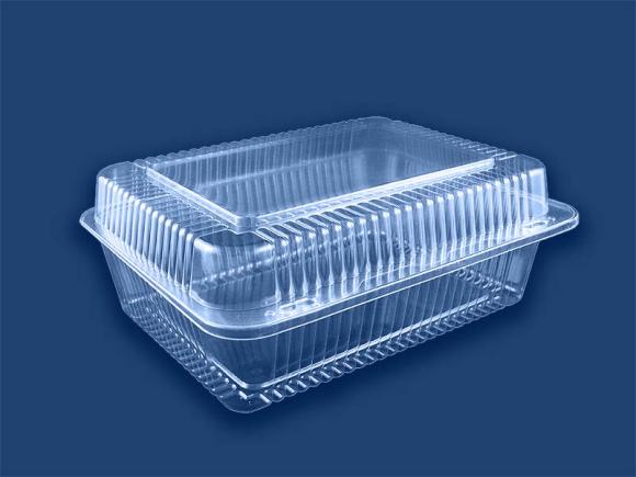 Pojemnik plastikowy OPS cukierniczy na ciasta ciastka F80 300szt. KARTON (1)
