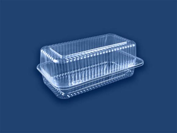 Pojemnik plastikowy OPS cukierniczy na ciasta ciastka F35 150szt. KARTON (1)