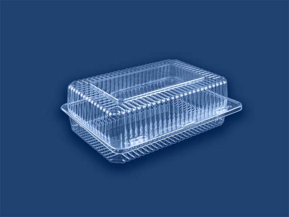 Pojemnik plastikowy OPS cukierniczy na ciasta ciastka F403 300szt. KARTON (1)