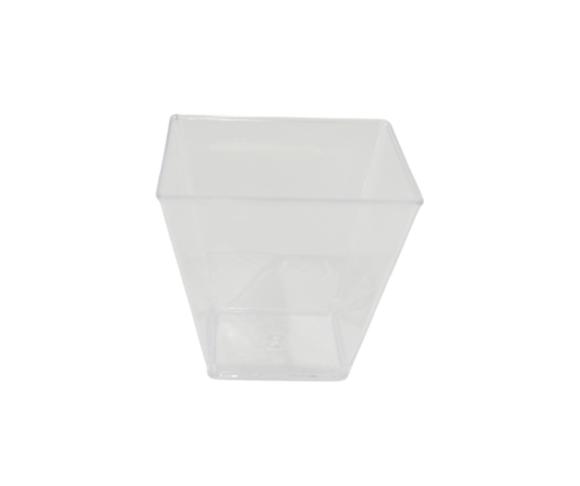 Fingerfood Pucharek Piramidka pojemniki na desery PRIZMA 120 ml 50 szt! (1)