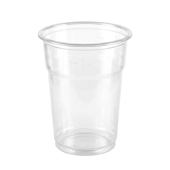 Kubki plastikowe 400 ml Na Piwo FRAPEE WIELOKROTNEGO UŻYTKU 50szt. (1)