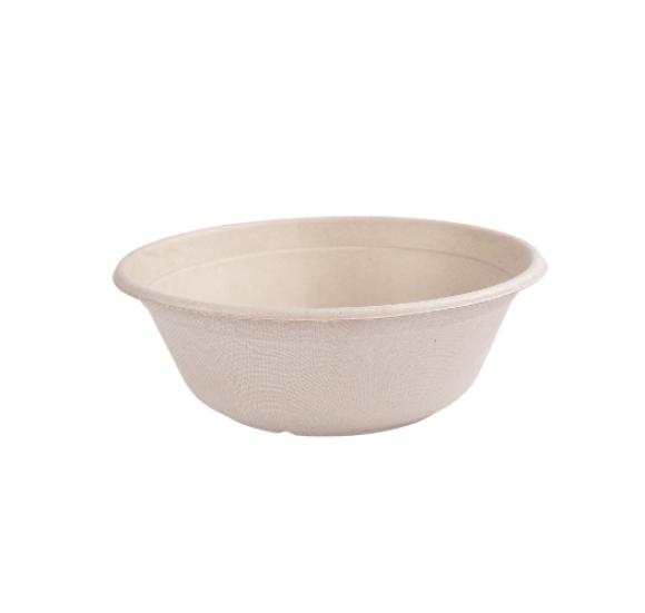 Flaczarka miska na zupę sałatkę Pulpa trzciny cukrowej śr.205mm 710ml 50szt (1)