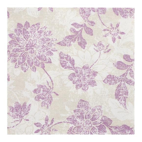 Serwetki 40cm x 40cm ROYAL Collection 1/4 FLOWERS 20szt. (1)