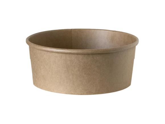 Miska papierowa na zupę i sałatkę średnica 185mm 1300 ml 50szt. (1)