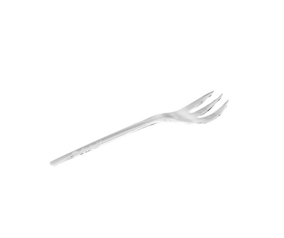 MINI Widelec transparentny do deserów przekąsek fingerfood 10 cm 100szt. (1)