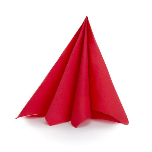 Serwetki TENDANCE 38x38cm CZERWONE 2warstwowe 50szt (2)