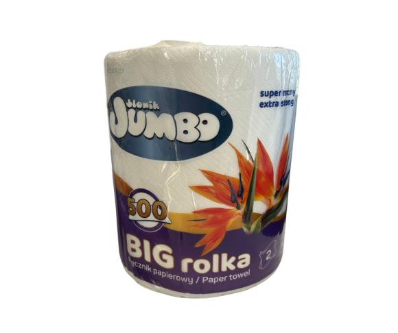Ręcznik Papierowy SŁONIK JUMBO 2W 100m 500 list (1)