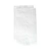 TORBA PAPIEROWA BIAŁA śniadaniowa fałdowa 150x65x370 mm 1000szt