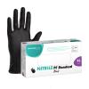 Rękawiczki jednorazowe nitrylowe CZARNE Master Glove r. XL 100 szt.