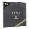 Serwetki czarne airlaid 40x40cm ROYAL Collection 10452 1/4 50szt