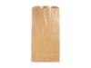 Torba papierowa brązowa śniadaniowa fałdowa 210x80x430 mm 1000szt