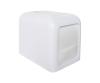 Dyspenser plastikowy CLARINA do serwetek 17x17cm biały 1 szt.