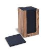 Serwetka Airlaid Czarna 20x20cm w dozowniku 100szt.