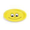 Obrazek dla: Talerzyk Tekturowy Żółty Uśmiechnij się!  śr. 23cm 10szt.