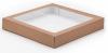 Obrazek dla: Pudełko kraft na SUSHI z oknem 320x320x50mm 10szt.