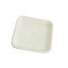 Obrazek dla: Tacka biała z pulpy trzciny cukrowej  153x153x24mm 125szt.