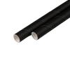 mini: Słomki papierowe czarne 8/140 mm 250szt (2)