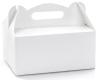 Obrazek dla: Pudełko Koszyczek biały na ciasto tort KOMUNIA WESELE 190x140x90mm 50szt 