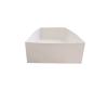 Obrazek dla: PUDEŁKO CUKIERNICZE BIAŁE Z TEKTURY LITEJ 250x180x80mm 100szt