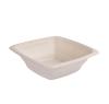 Obrazek dla: MISKA KWADRATOWA na sałatkę zupę Pulpa trzciny cukrowej 18x18cm 710ml 50szt.