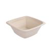 Obrazek dla: MISKA KWADRATOWA na sałatkę i zupę Pulpa trzciny cukrowej 18x18cm 950ml 50szt