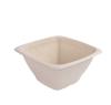 Obrazek dla: MISKA KWADRATOWA na sałatkę i zupę Pulpa trzciny cukrowej 18x18cm 1240ml 50szt