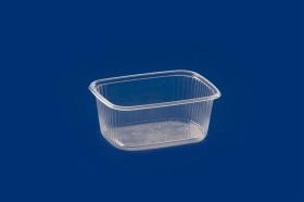 Obrazek dla: Pojemnik plastikowy prostokątny 803 200ml PRA200RC wielokrotnego użytku 100szt.