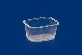 Obrazek dla: Pojemnik plastikowy prostokątny 805 250ml PRA250RC wielokrotnego użytku 100szt.