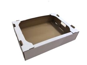 Obrazek dla: TACKA CUKIERNICZA 300x400x88mm Pączek Mały Gemin 50 szt.