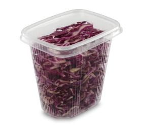 Obrazek 2 dla: Pojemnik plastikowy prostokątny 807 500ml PRA500RC wielkokrotnego użytku 100szt.