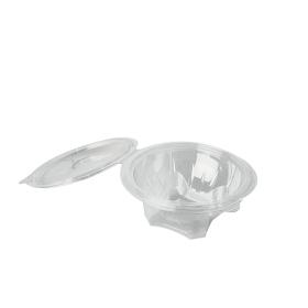 Obrazek dla: Pojemnik sałatkowy PET z pokrywką SLR500C 500ml 50szt.