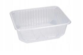 Pojemnik prostokątny 181/132 1000ml z wiekiem WIELOKROTNEGO UŻYTKU 50szt.