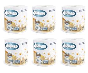 Ręcznik papierowy Słonik Jumbo Max 300list 2w 6szt!