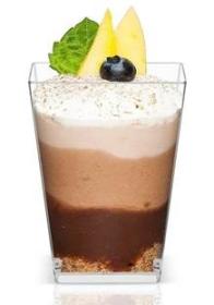 Obrazek 2 dla: FINGERFOOD Pucharek Pyramide na deser i przystawkę 160ml 24szt.