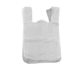 Reklamówki HDPE białe z uchem 30/55cm 100szt.